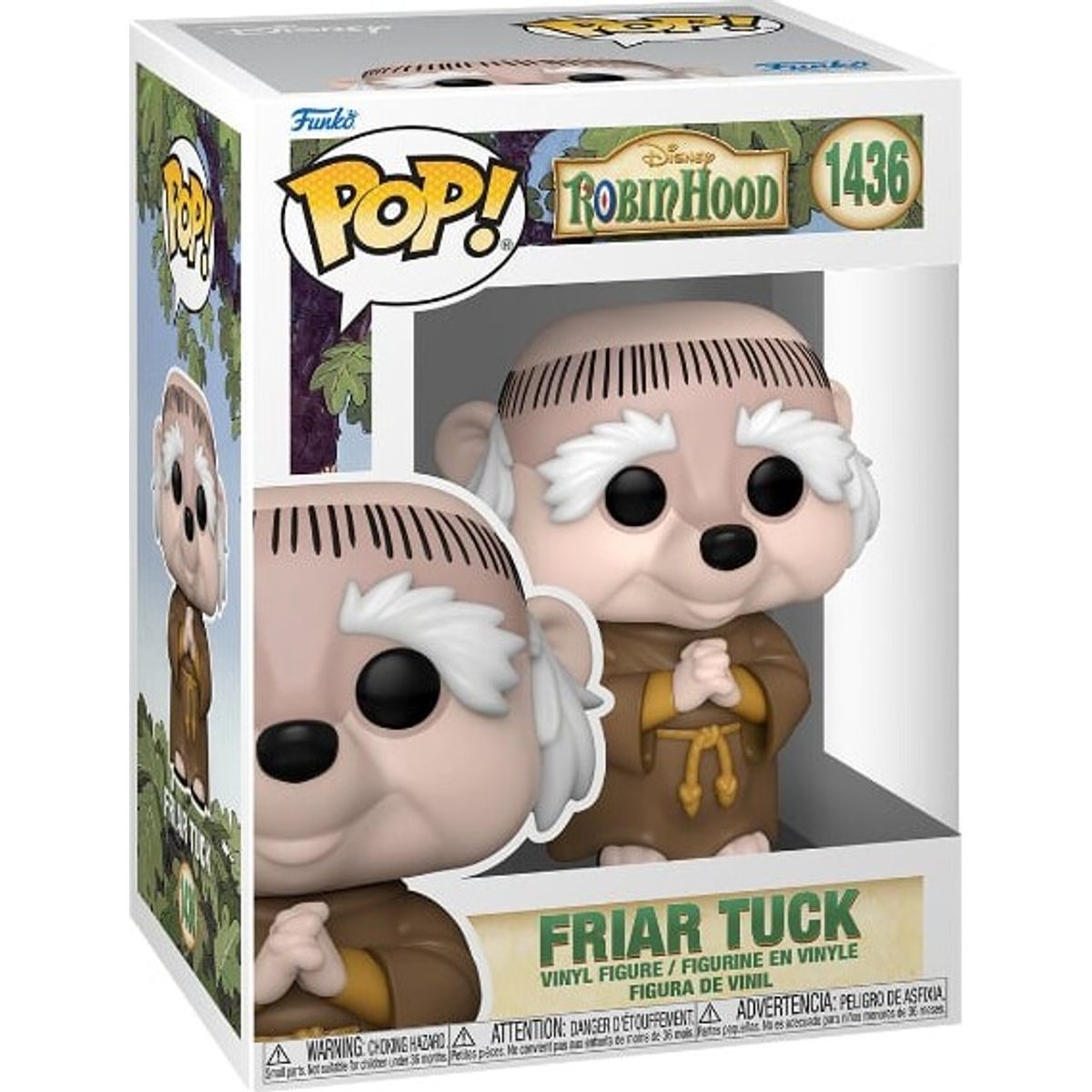 Funko Pop - Disney Robinhood - Friar Tuck Figur - 1436