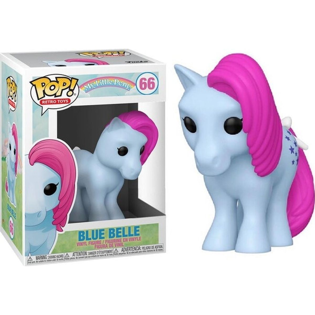 Funko Pop Retro Toys - My Little Pony - Blue Belle Pony Figur - 66