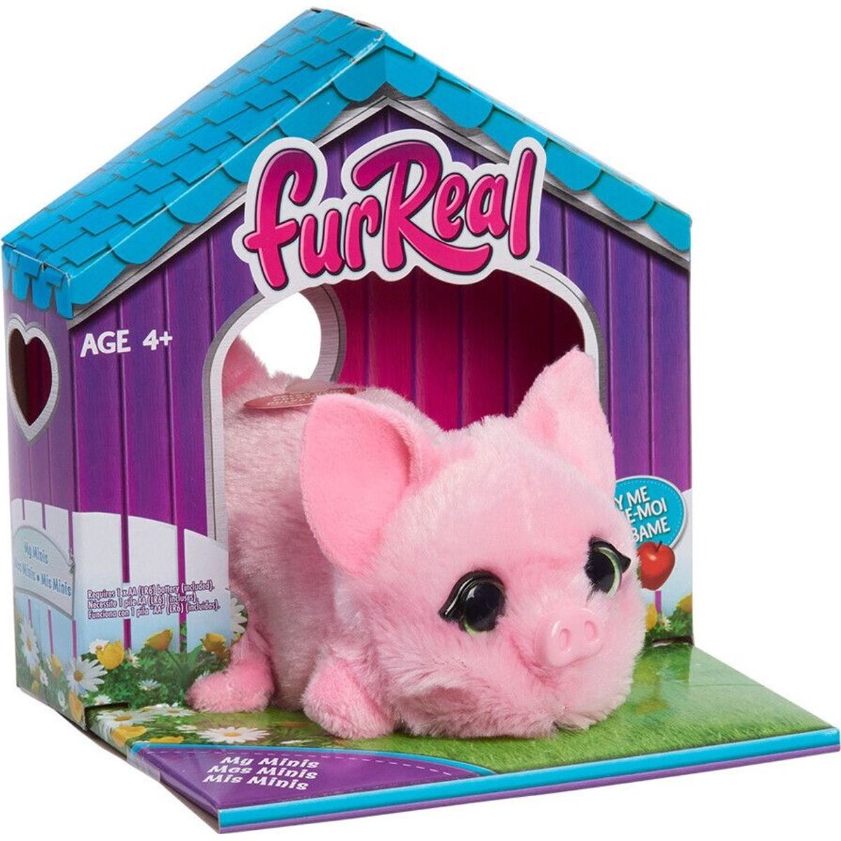 Furreal - My Minis - Interaktiv Gris Legetøj - 15 Cm