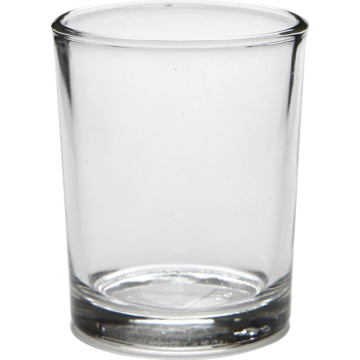 Fyrfadsstager I Glas - H 6,5 Cm - ø 4,5 Cm - 4 Stk