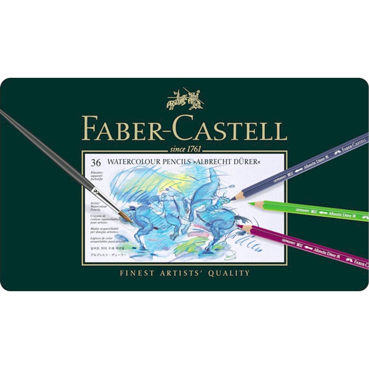 Faber Castell Albrecht Dürer - Vandfarveblyanter - 36 Stk