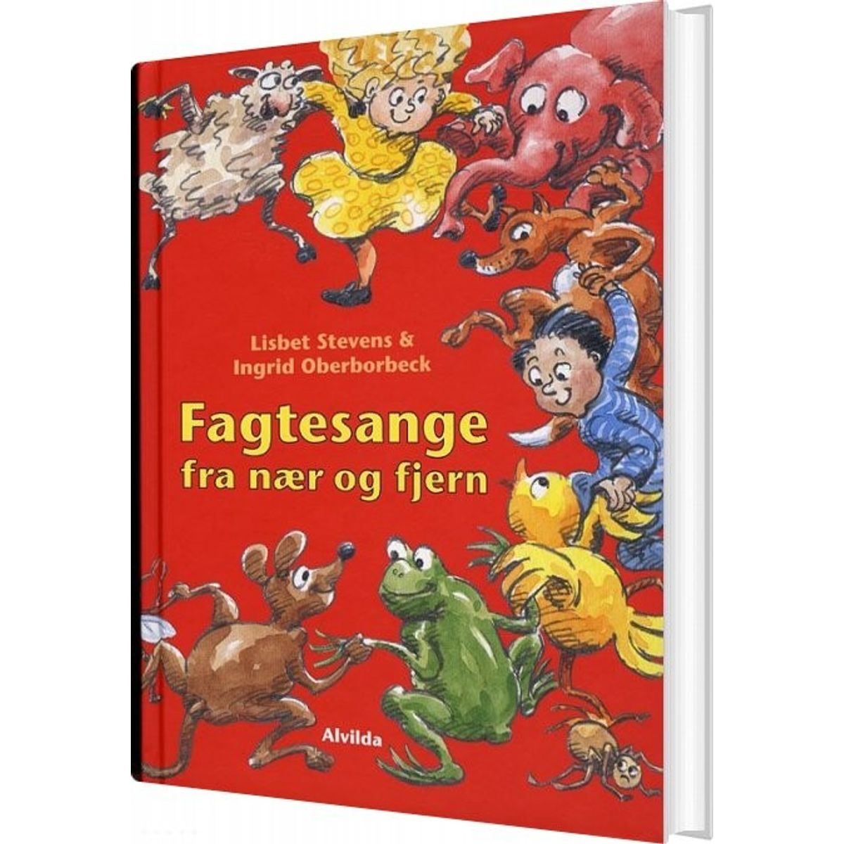 Fagtesange Fra Nær Og Fjern - Lisbet Stevens - Bog