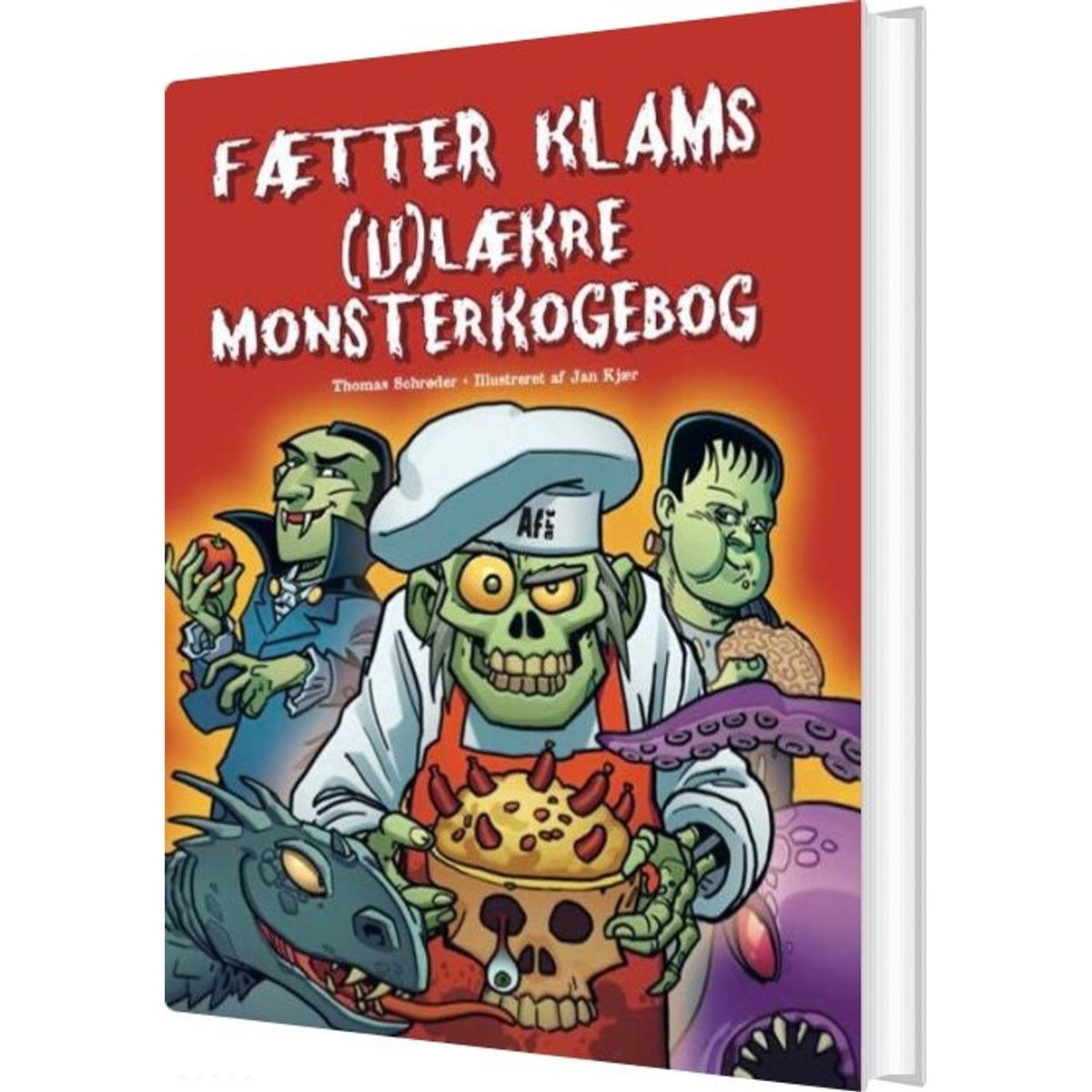 Fætter Klams Ulækre Monsterkogebog - Thomas Schrøder - Bog