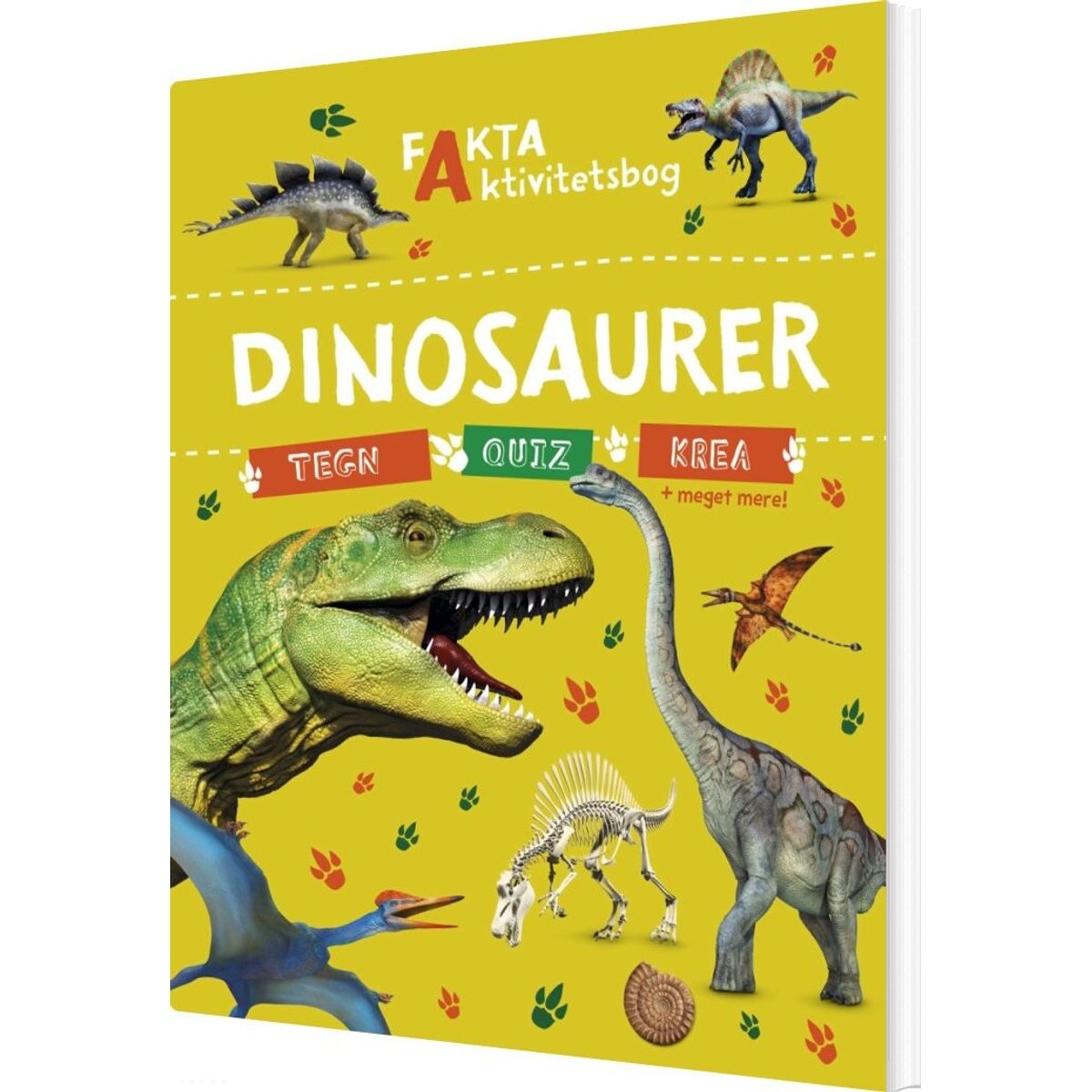 Fakta Aktivitetsbog: Dinosaurer - Bog