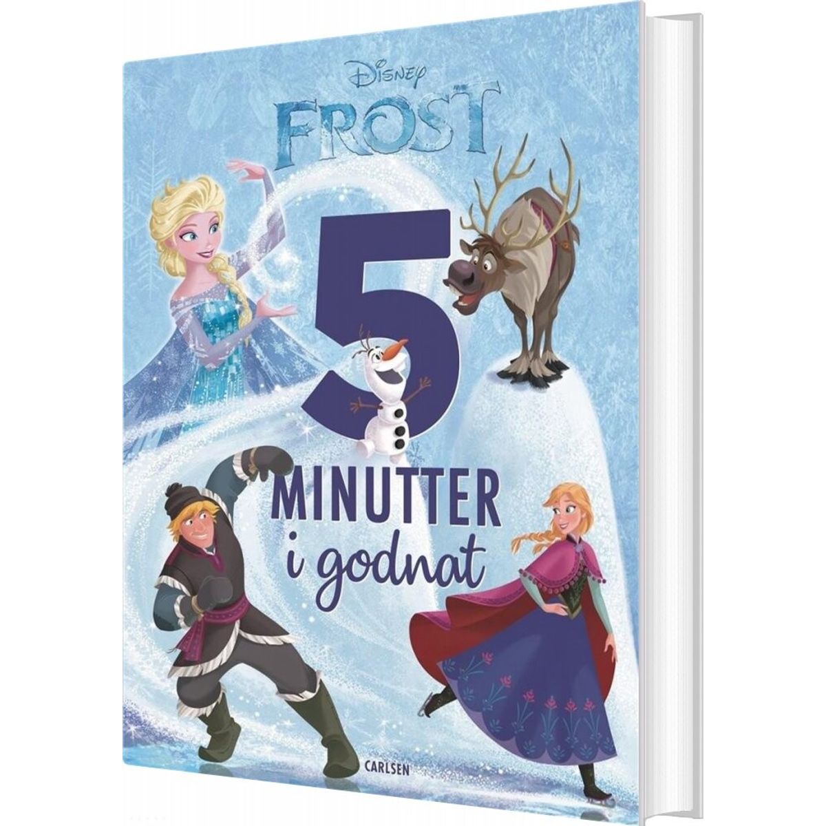 Fem Minutter I Godnat - Frost - Disney - Bog