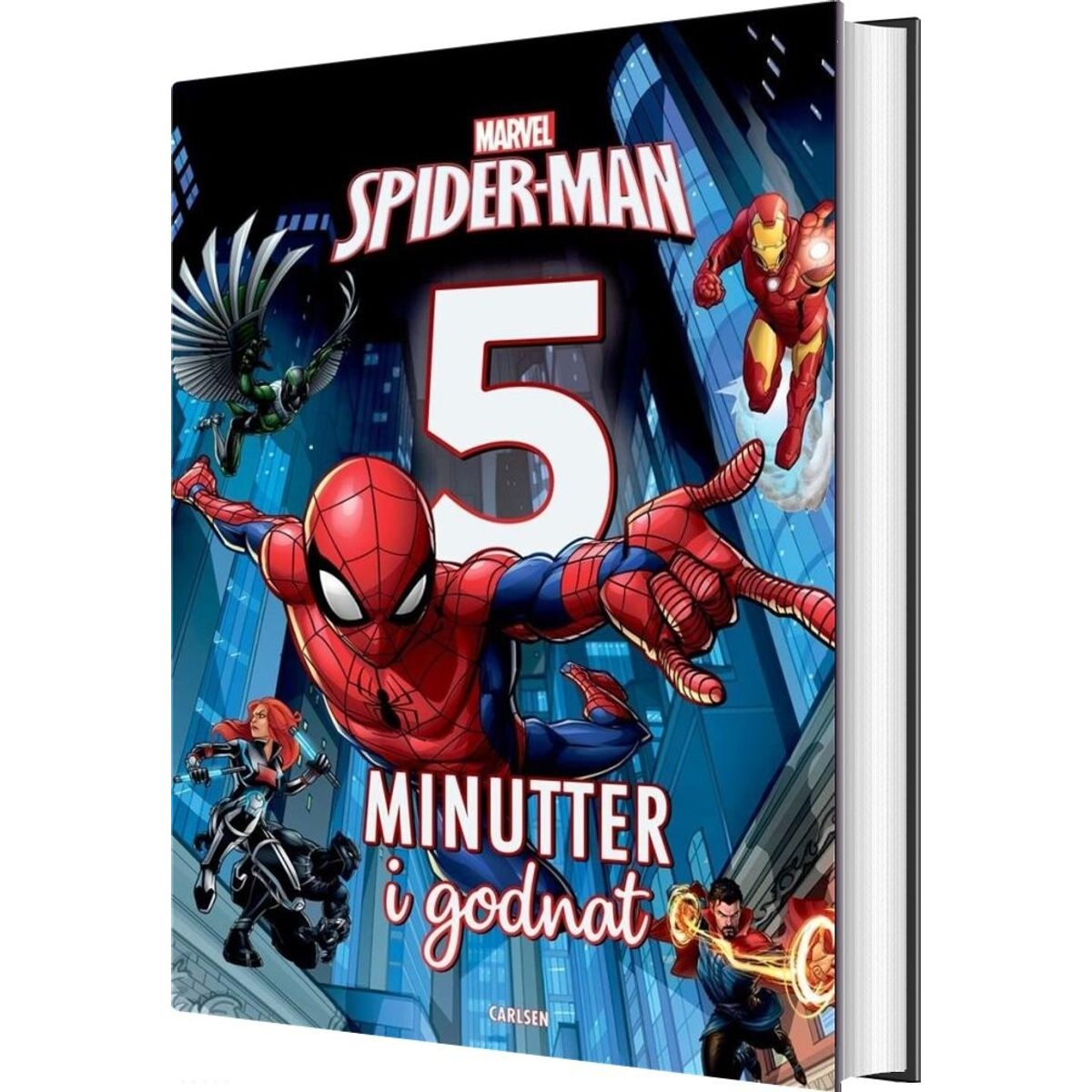 Fem Minutter I Godnat - Spider-man - Märvel - Bog