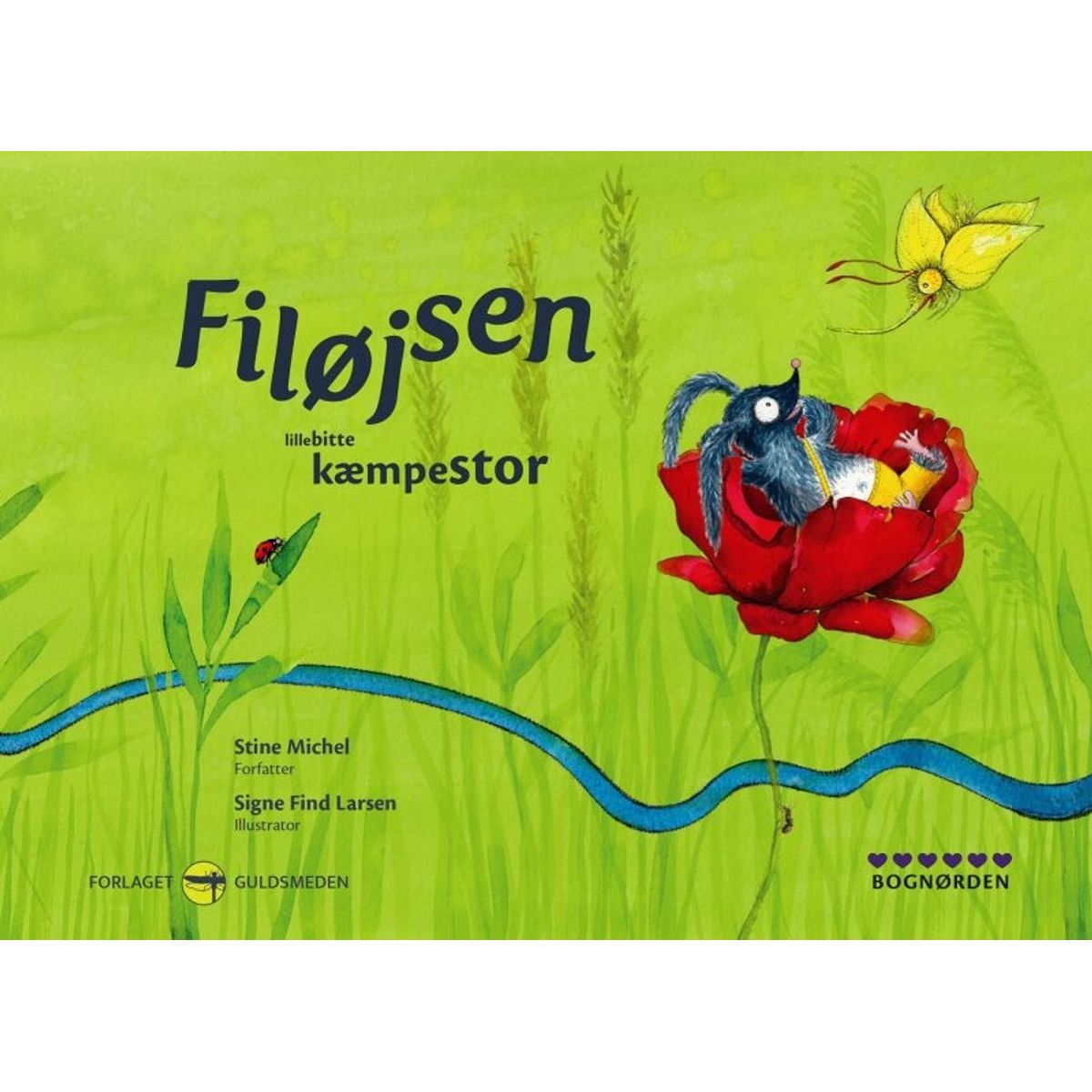 Filøjsen - Lillebitte Kæmpestor - Stine Michel - Bog