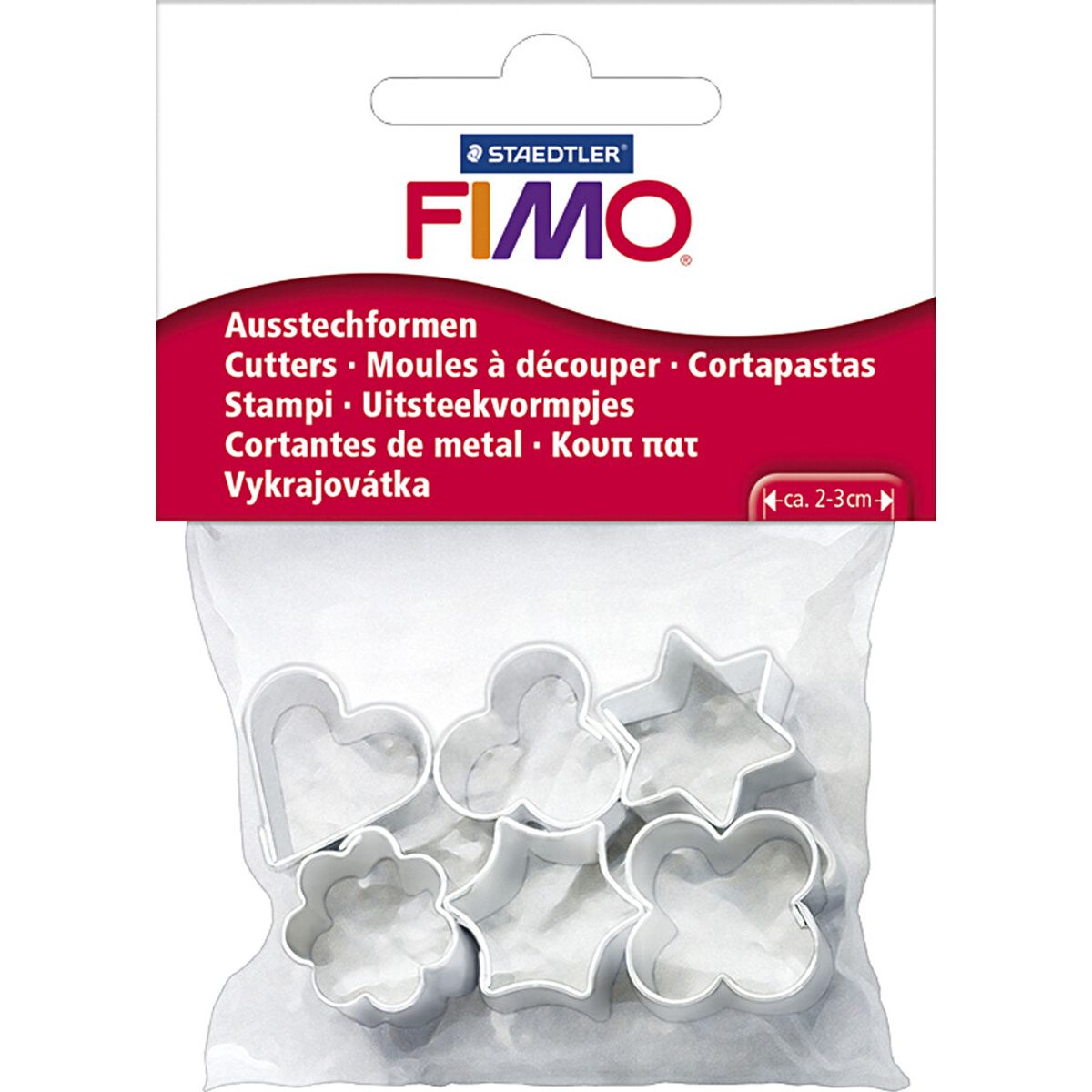 Fimo - Forme Til Ler - 6 Stk - Staedtler