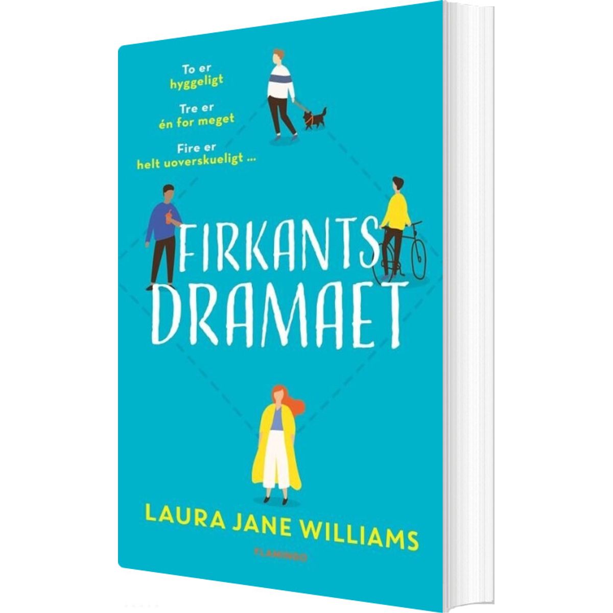 Firkantsdramaet - Laura Jane Williams - Bog