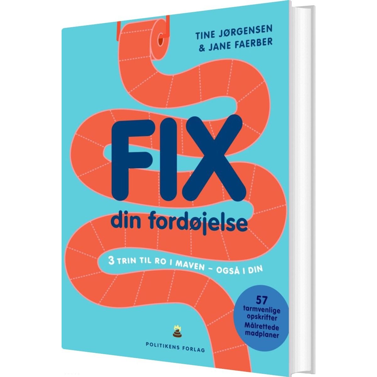 Fix Din Fordøjelse - Tine Jørgensen - Bog