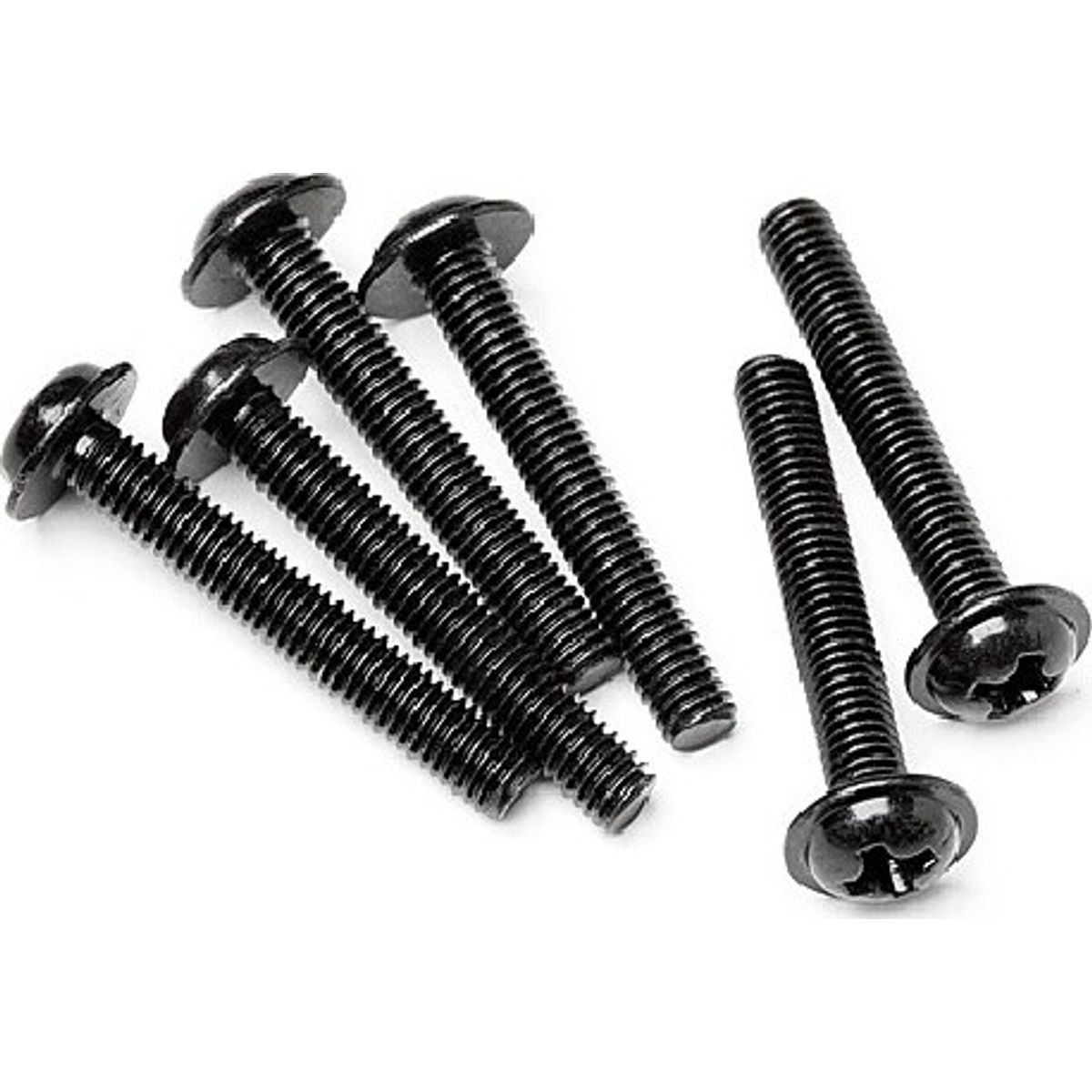 Flanged Screw M3x20mm (6pcs) - Hpz591 - Hpi Racing