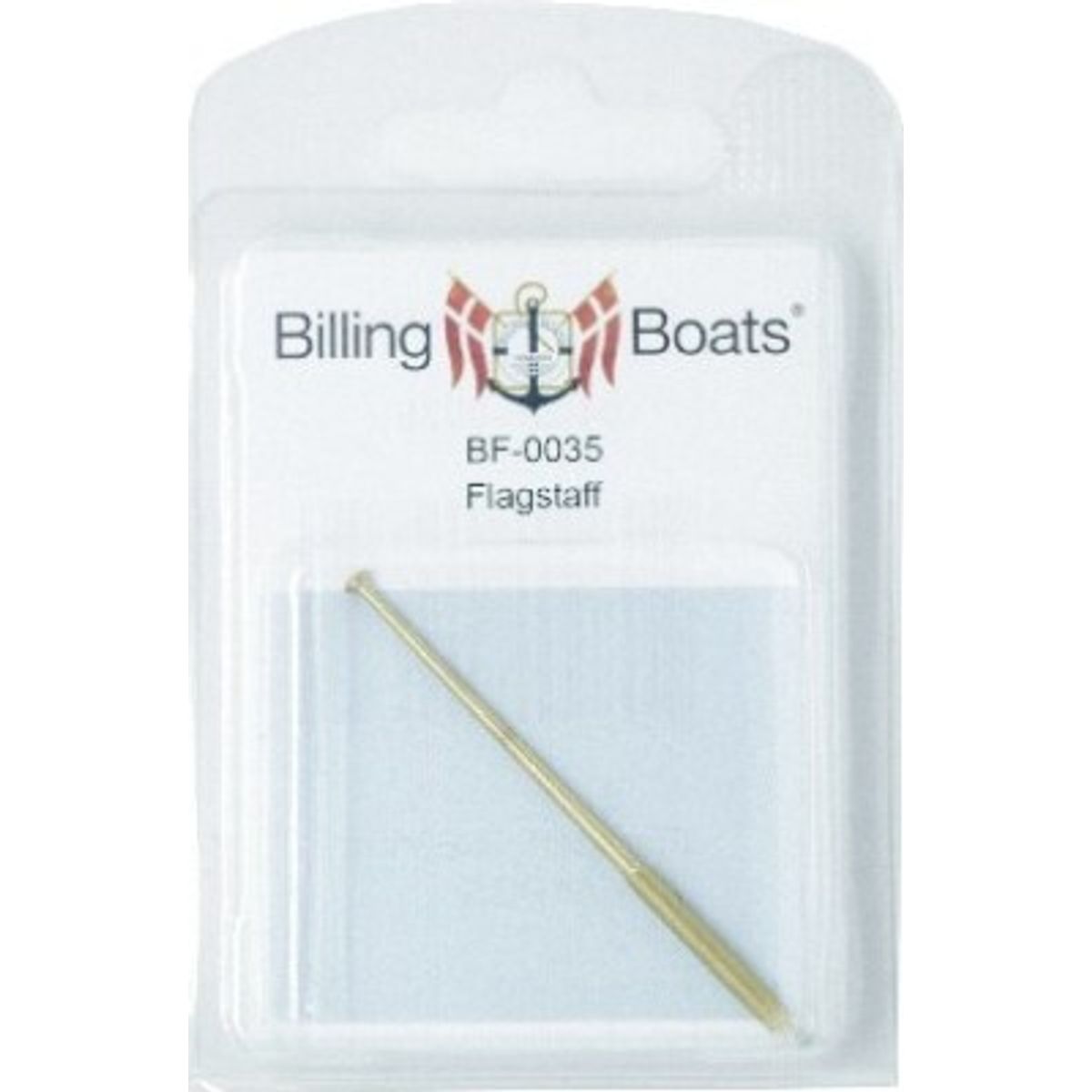 Flagstang 3x63mm /1 - 04-bf-0035 - Billing Boats