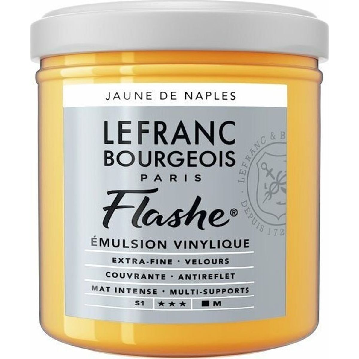 Lefranc & Bourgeois - Akrylmaling - Flashe - Naples Yellow Shade 125 Ml