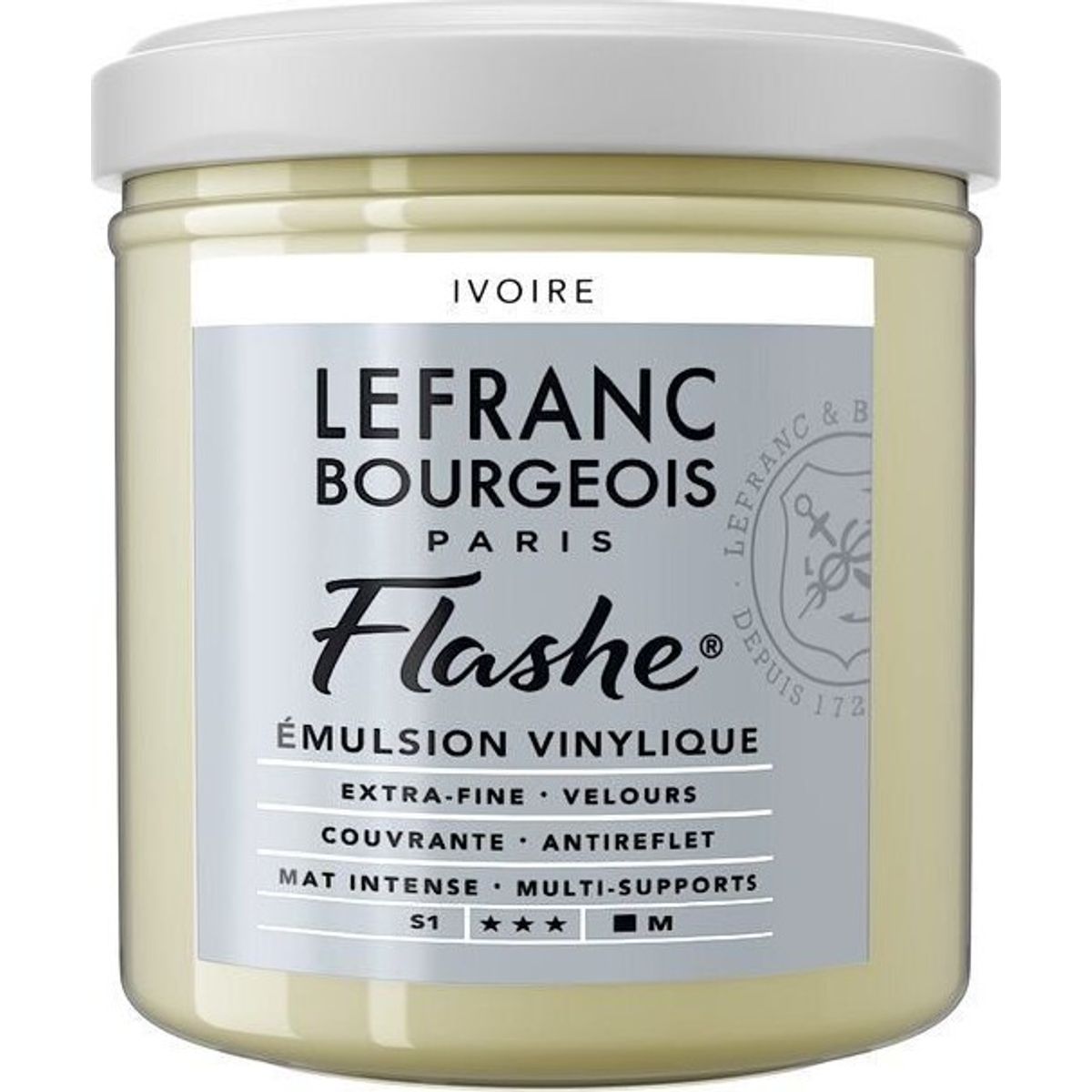 Lefranc & Bourgeois - Akrylmaling - Flashe - Ivory 125 Ml