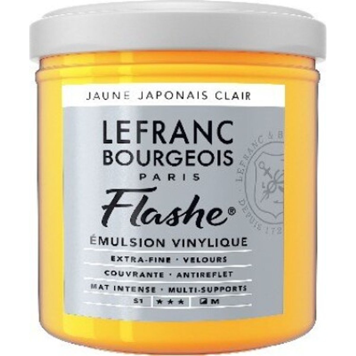 Lefranc & Bourgeois - Flashe Akrylmaling - Japanese Yellow Light 125 Ml