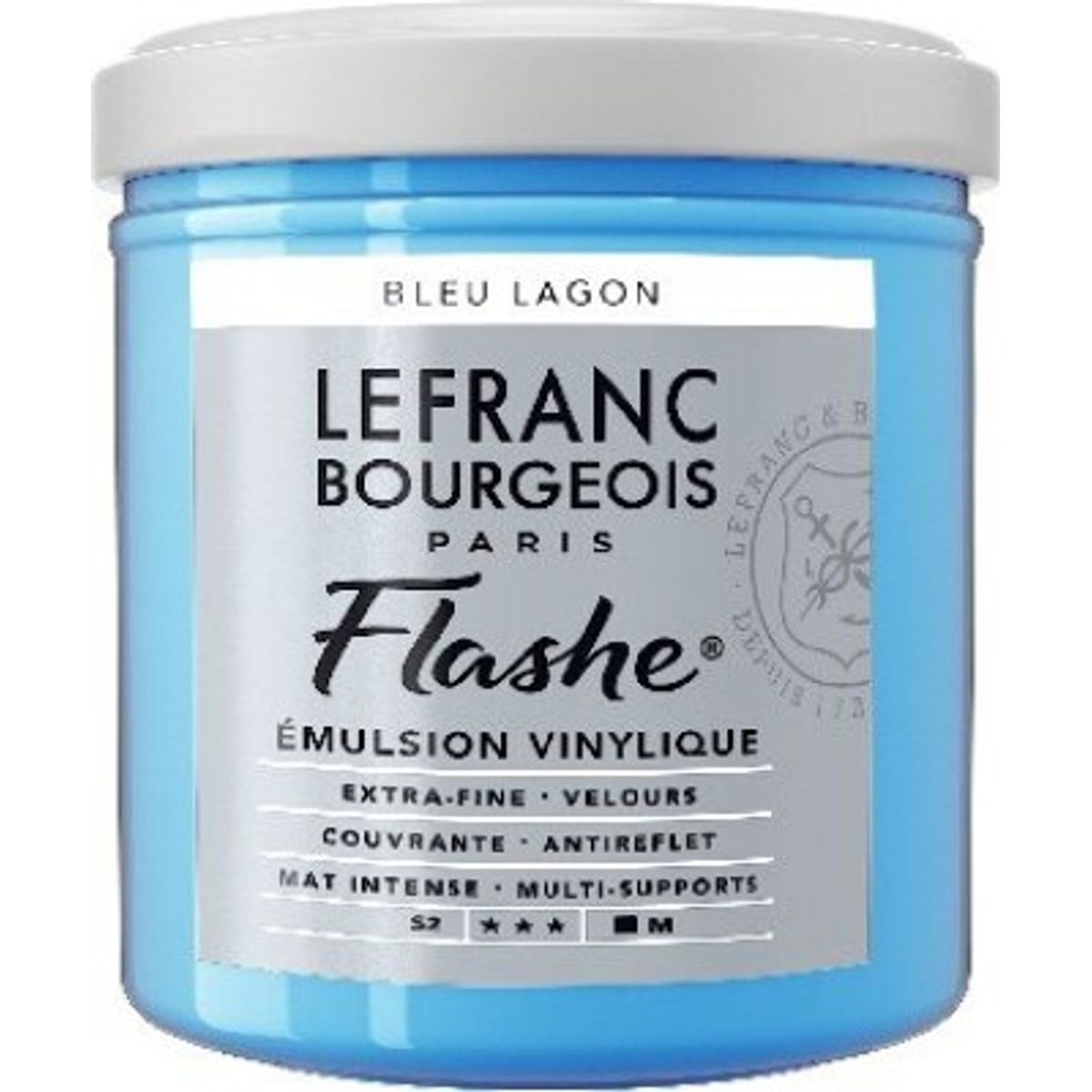 Lefranc & Bourgeois - Akrylmaling - Flashe - Lagoon Blue 125 Ml