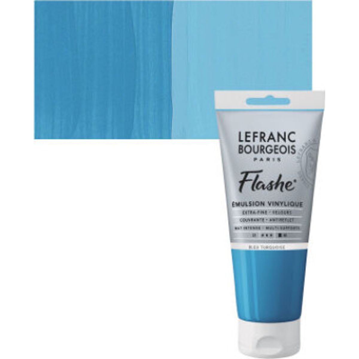 Lefranc & Bourgeois - Akrylmaling - Flashe - Turquoise Blue 80 Ml