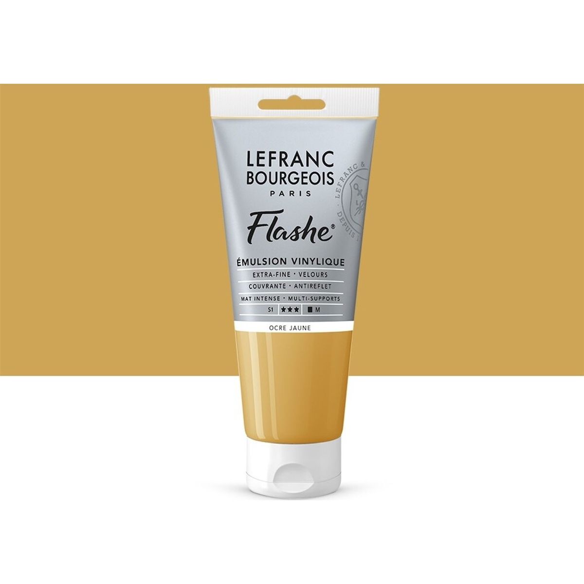 Lefranc & Bourgeois - Akrylmaling - Flashe - Yellow Ochre 80 Ml