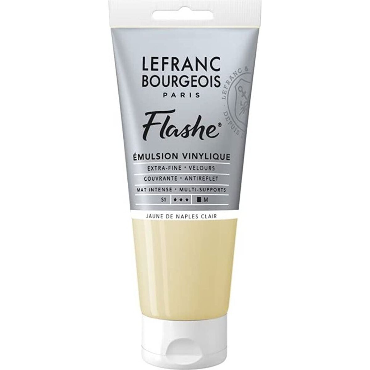 Lefranc & Bourgeois - Akrylmaling - Flashe - Naples Yellow Light 80 Ml