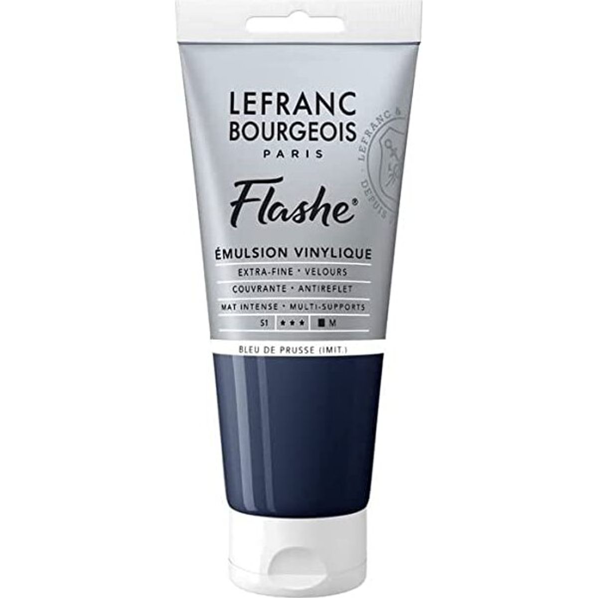 Lefranc & Bourgeois - Flashe Akrylmaling - Prussian Blue 80 Ml