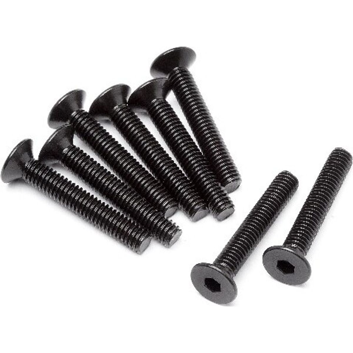 Flat Head Screw M4x25mm 8 Pcs - Mv24074 - Maverick Rc