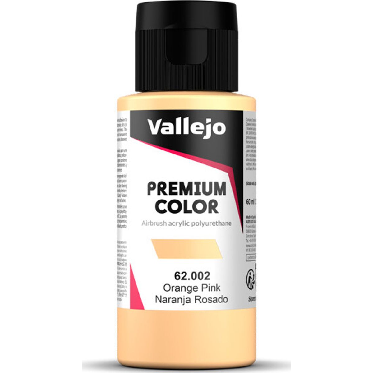 Vallejo - Premium Airbrush Maling - Fleshtone 60 Ml