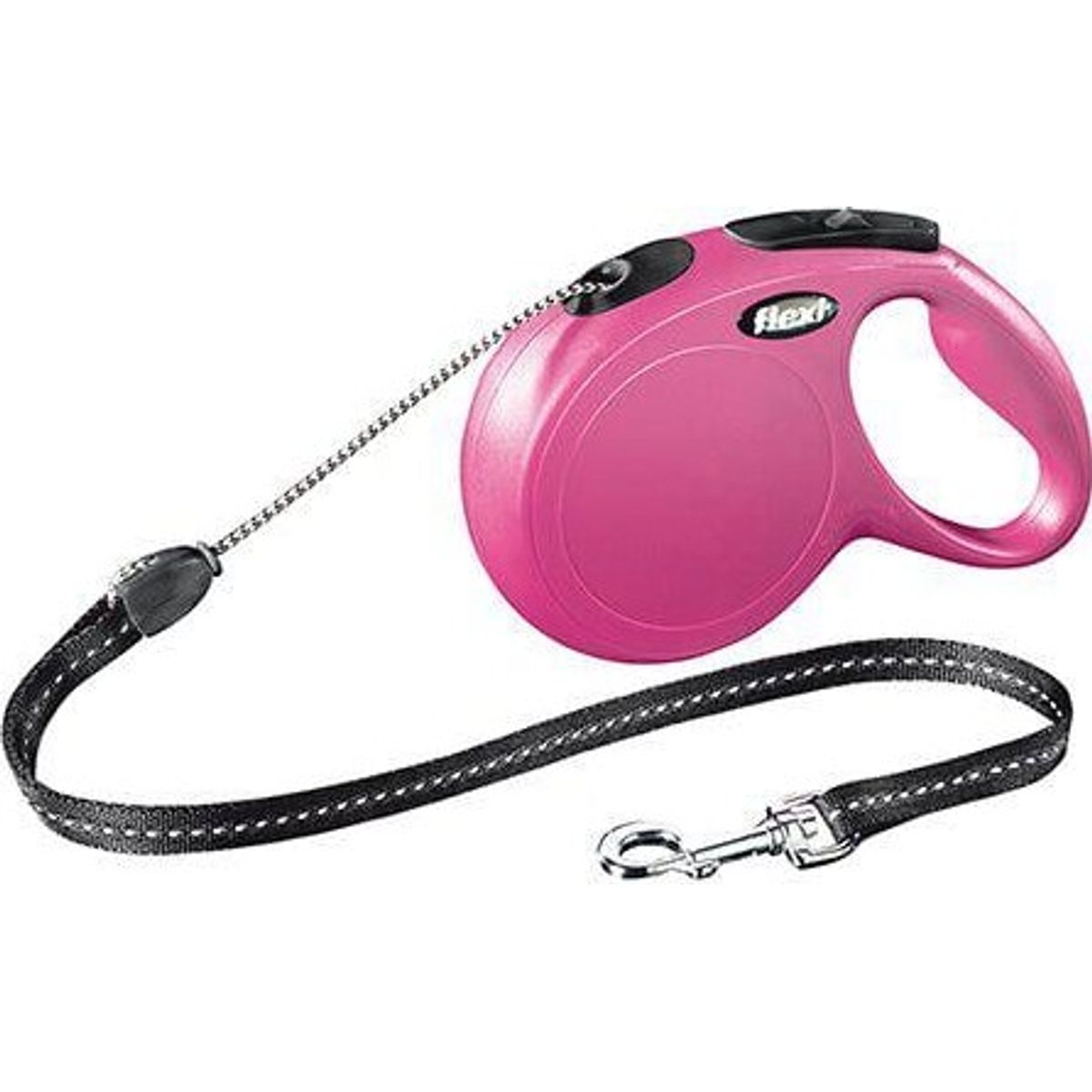 Flexi - New Classic Hundesnor - Pink - 8 Meter - 20 Kg