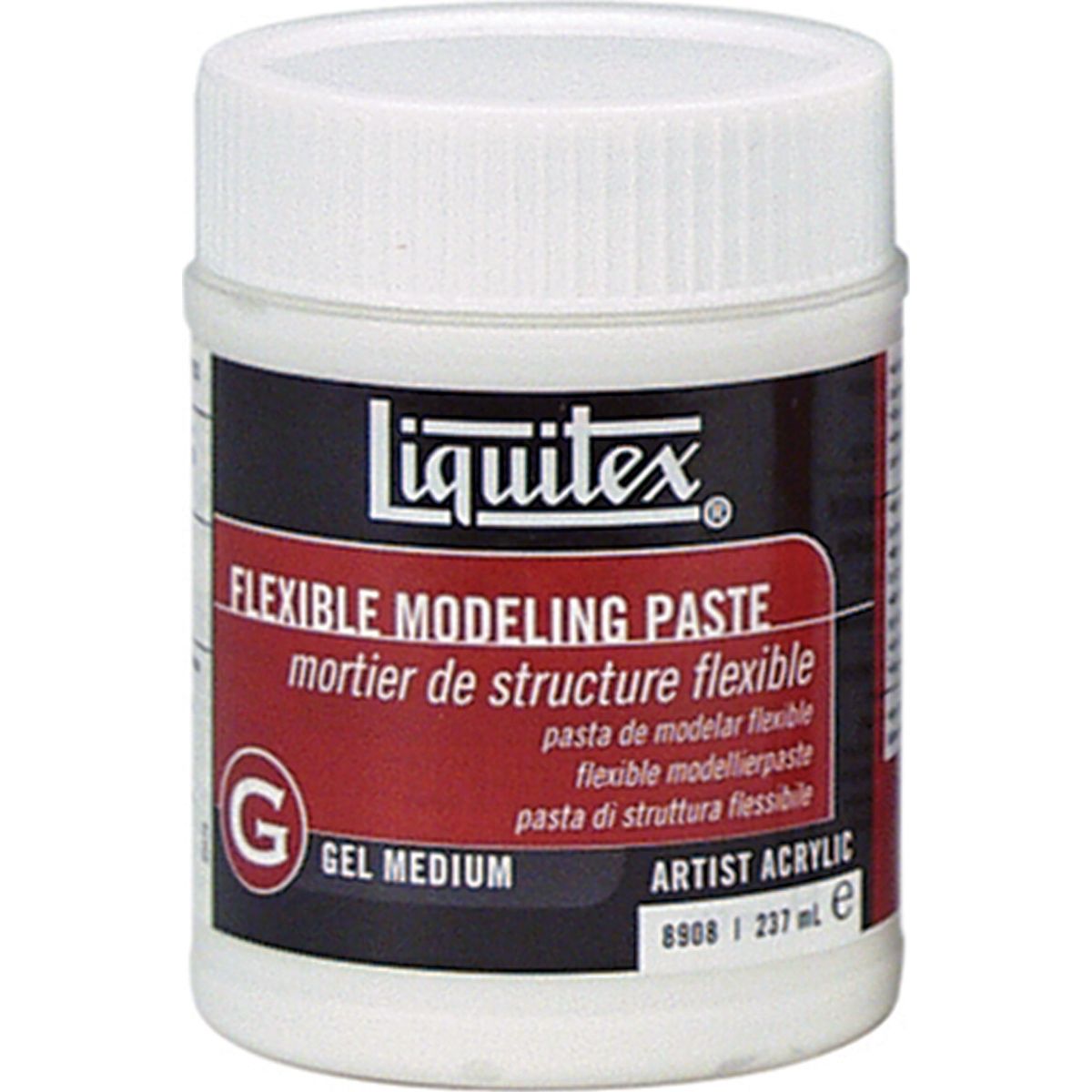 Liquitex - Flexible Modeling Paste Gel Medium - Modelleringspasta 237 Ml