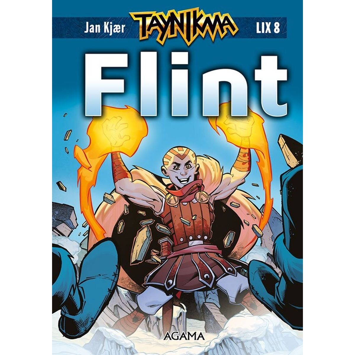 Taynikma: Flint - Lix 8 - Jan Kjær - Tegneserie