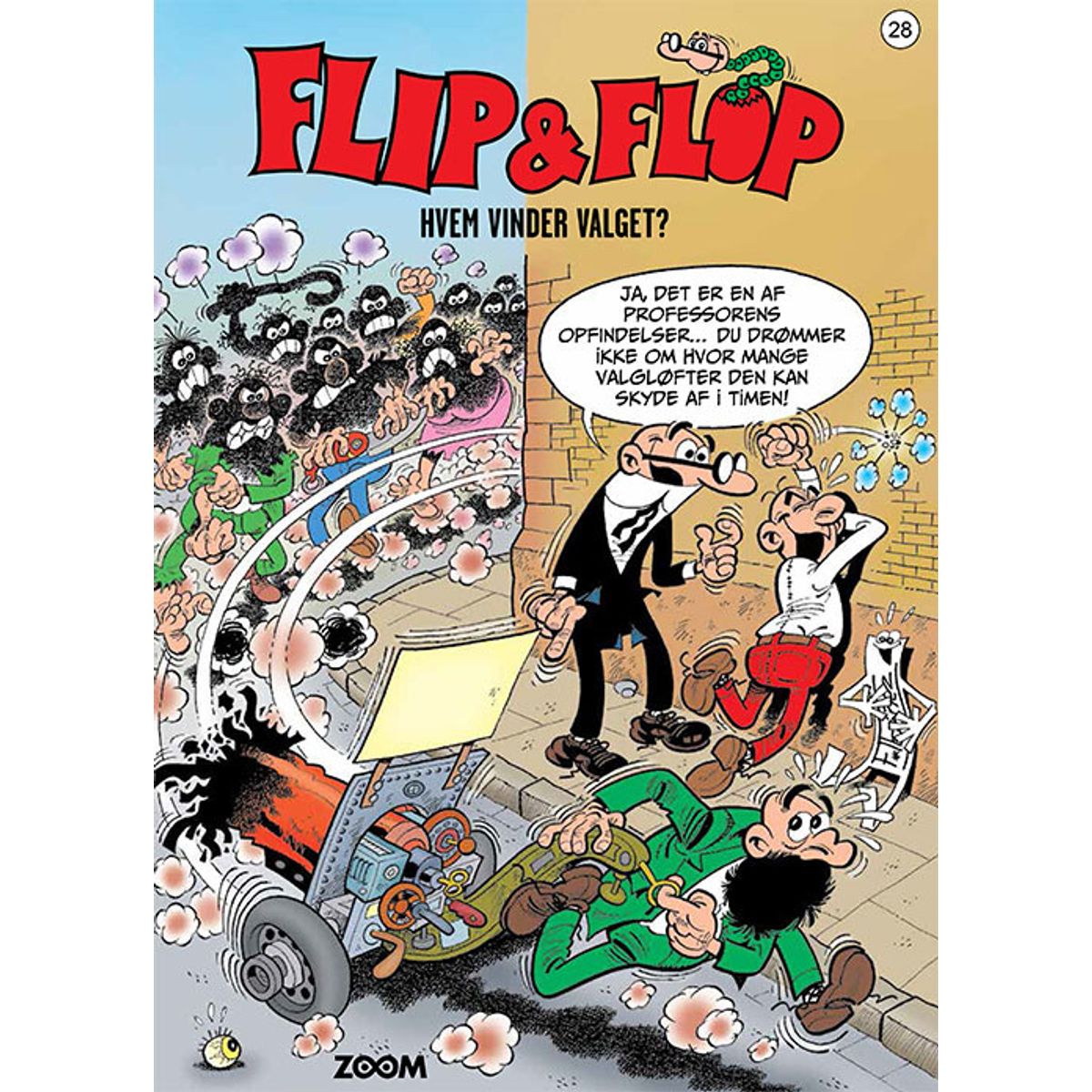 Flip & Flop 28: Hvem Vinder Valget? - F. Ibañez - Tegneserie