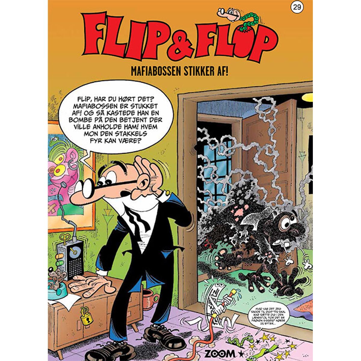 Flip & Flop 29: Mafiabossen Stikker Af! - F. Ibañez - Tegneserie