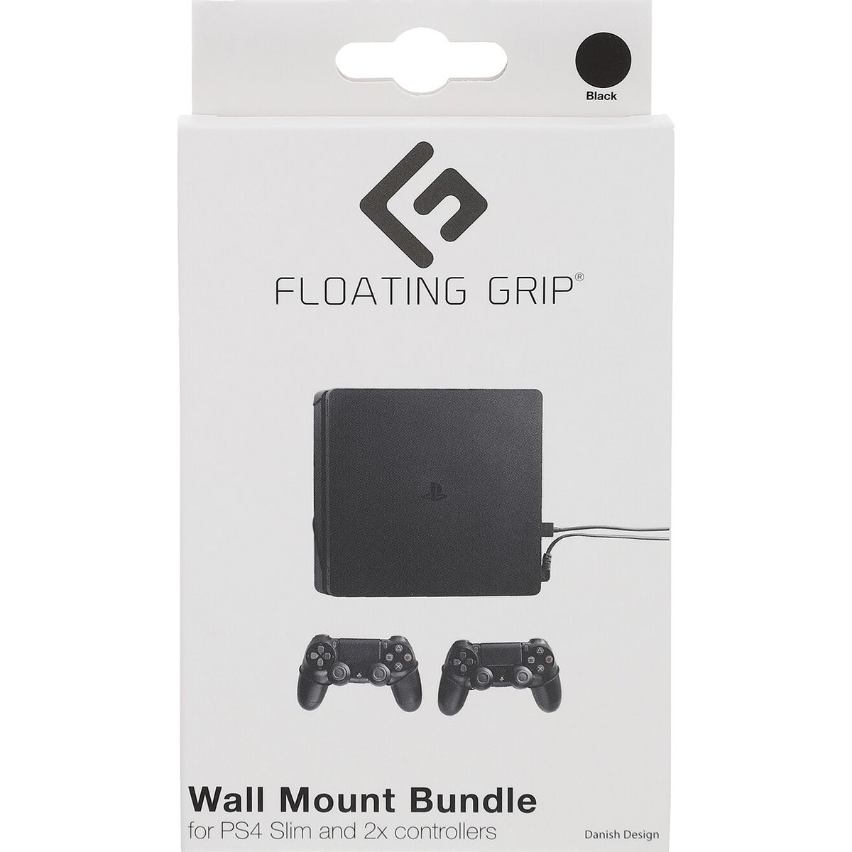 Floating Grip - Vægbeslag Til Playstation 4 Slim Og Controllers - Sort