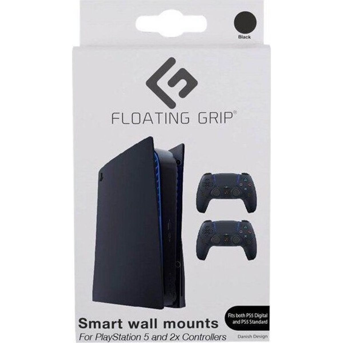 Floating Grip - Smart Wall Mount Til Ps5 Og Controller - Sort