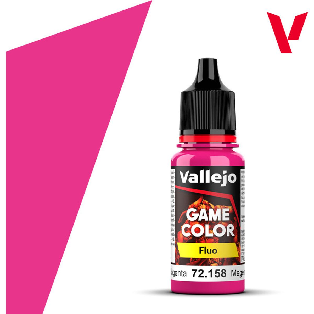 Vallejo - Game Color - Fluorescent Magenta - 18 Ml - 72158