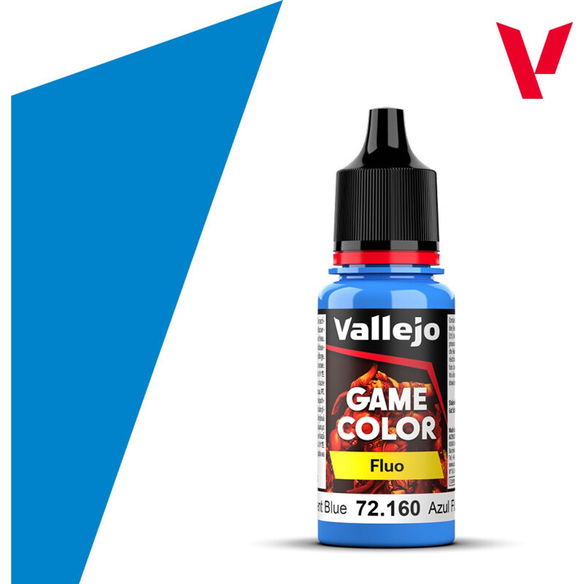 Vallejo - Game Color - Fluorescent Blue Fluo - 18 Ml - 72160