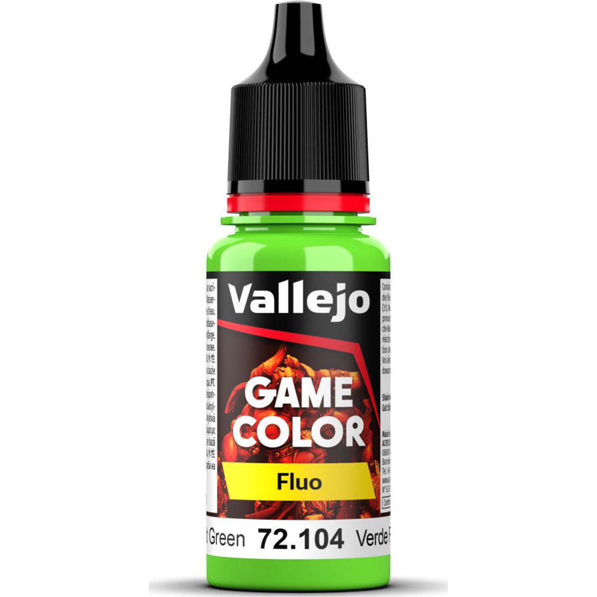 Vallejo - Game Color - Fluorescent Green - 18 Ml - 72104