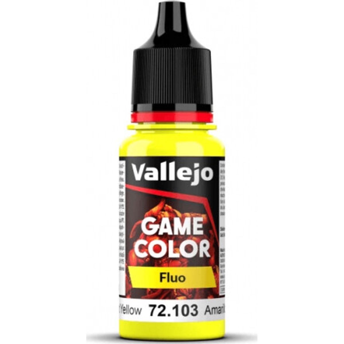 Vallejo - Game Color - Fluorescent Yellow - 18 Ml - 72103