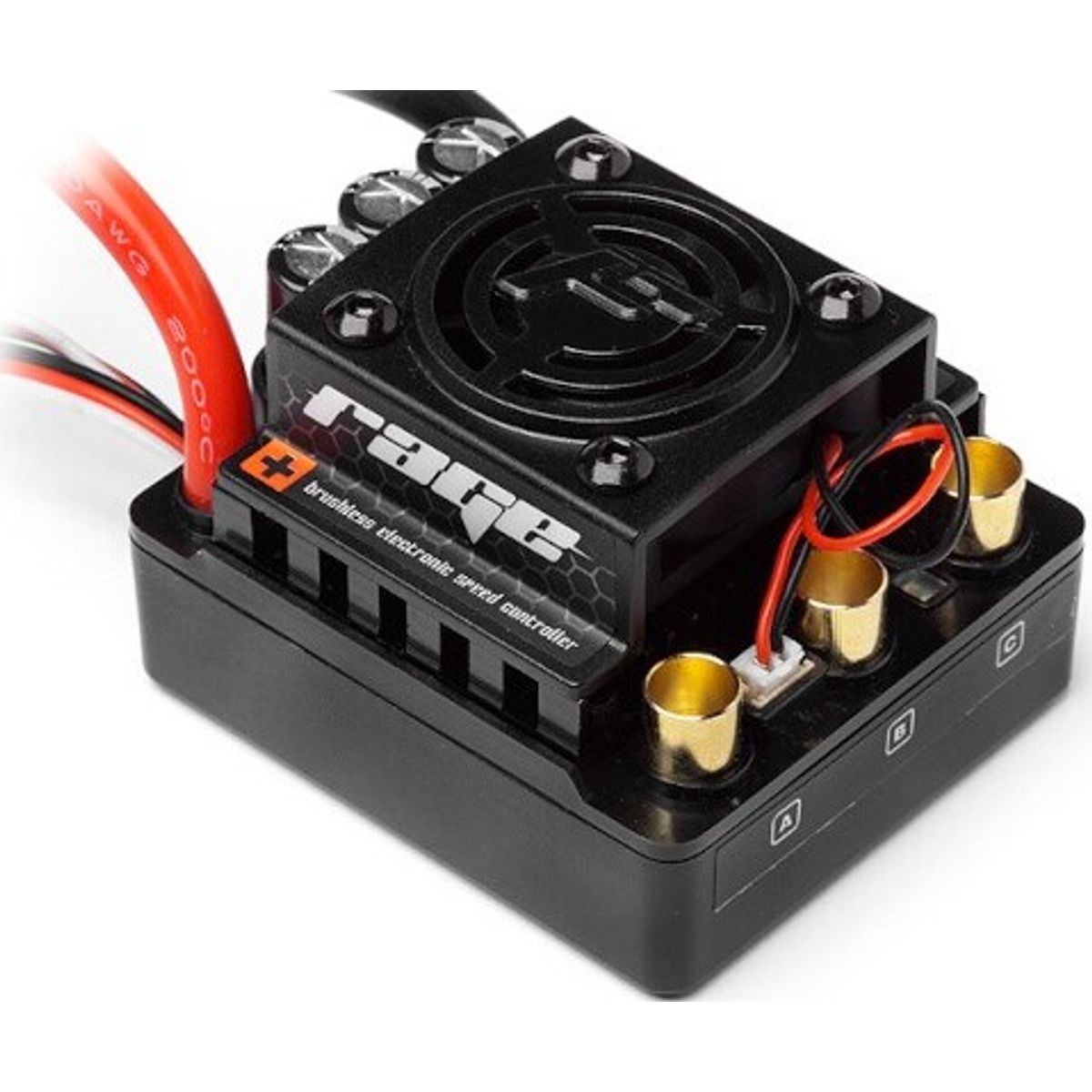 Flux Rage 1:8th Scale 80amp Brushless Esc - Hp101712b - Hpi Racing