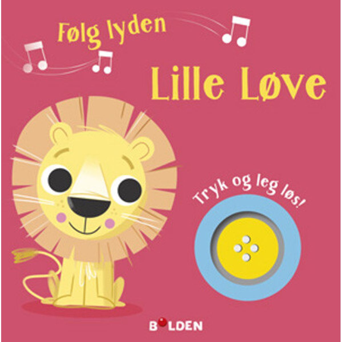 Følg Lyden! Lille Løve - Bog