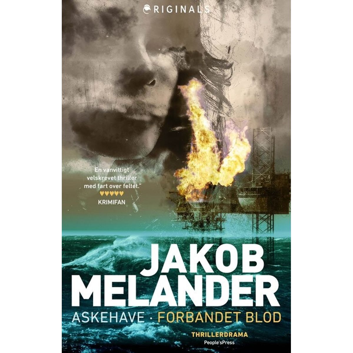 Forbandet Blod - Jakob Melander - Bog