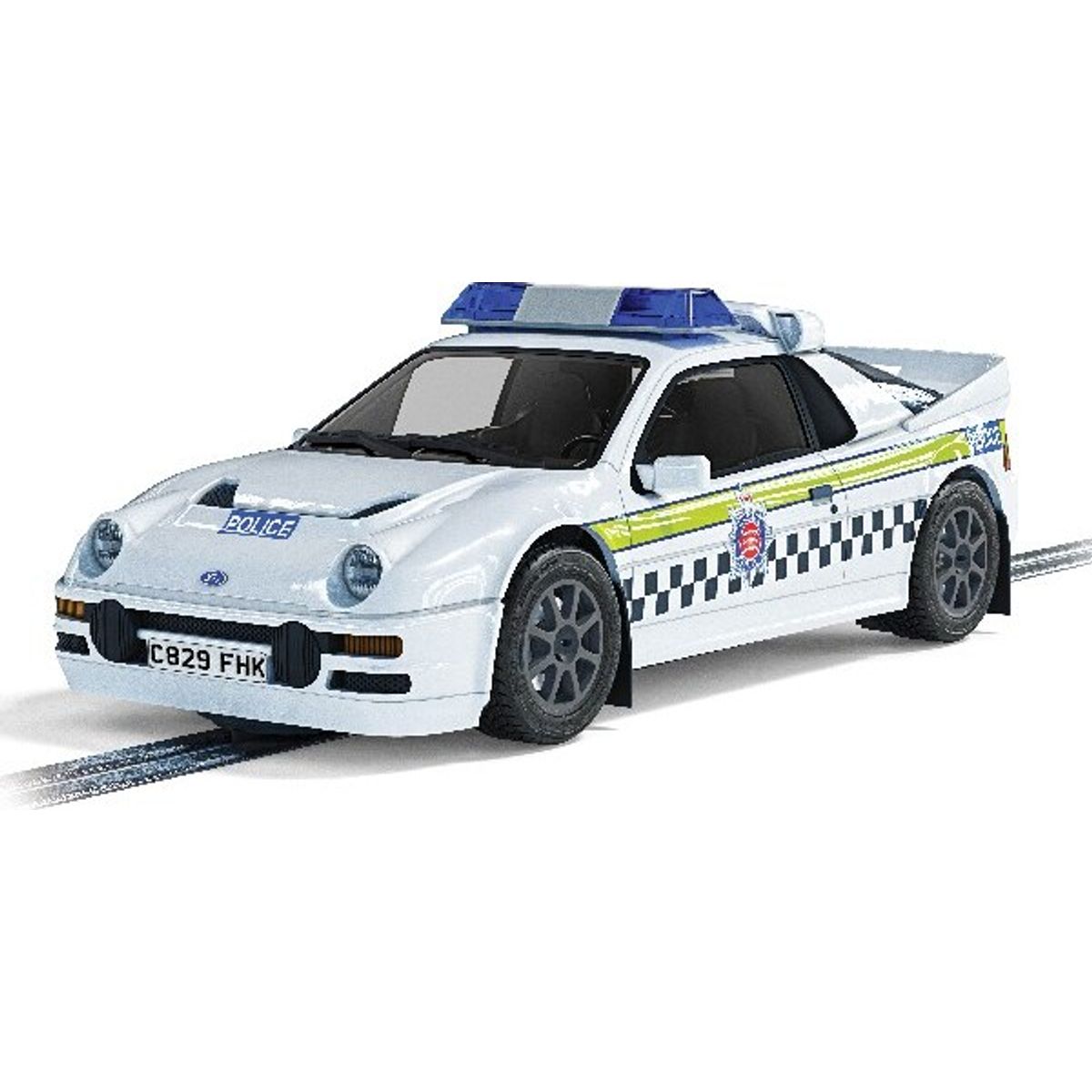 Scalextric Bil - Ford Rs200 - Police Edition - 1:32 - C4341