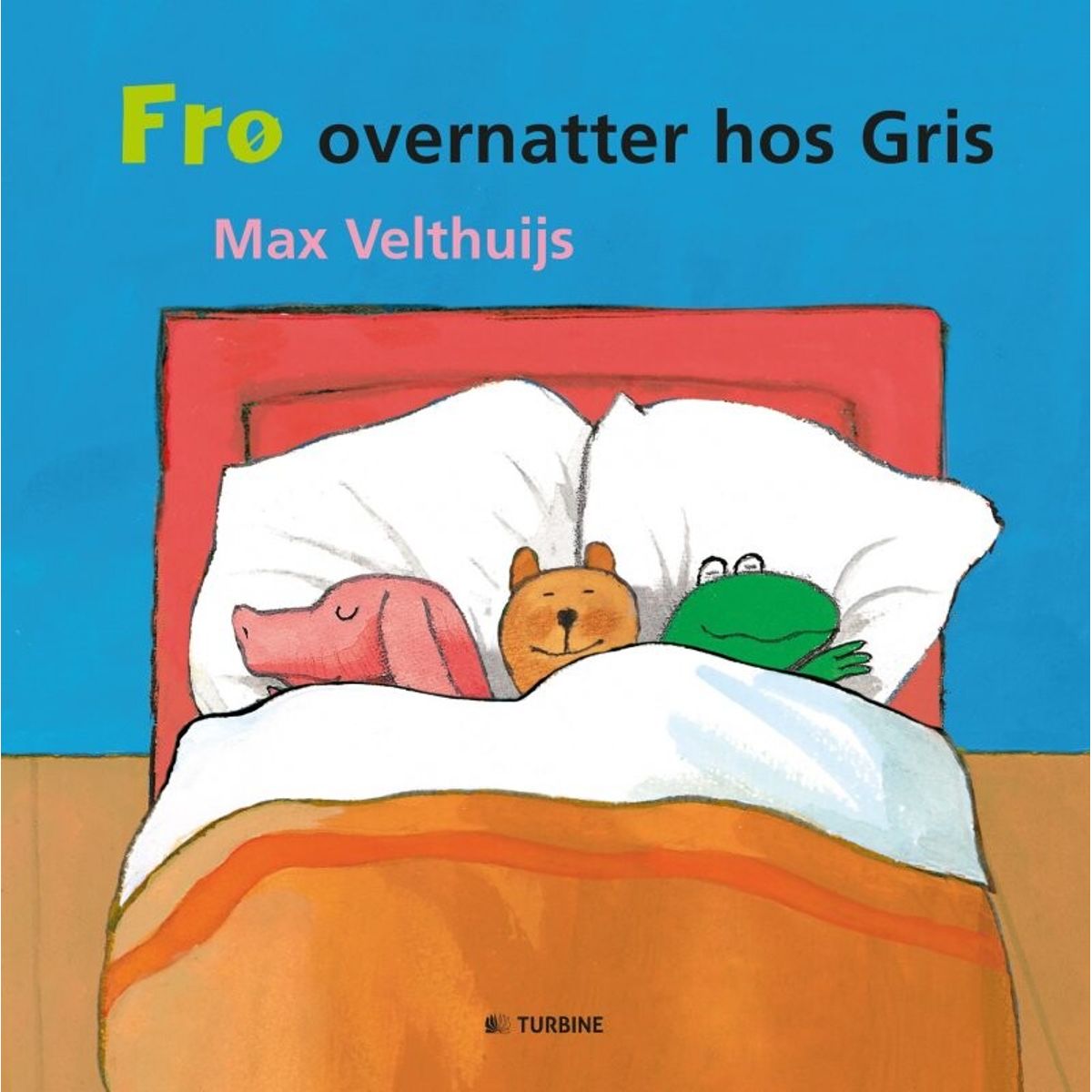 Frø Overnatter Hos Gris - Max Velthuijs - Bog