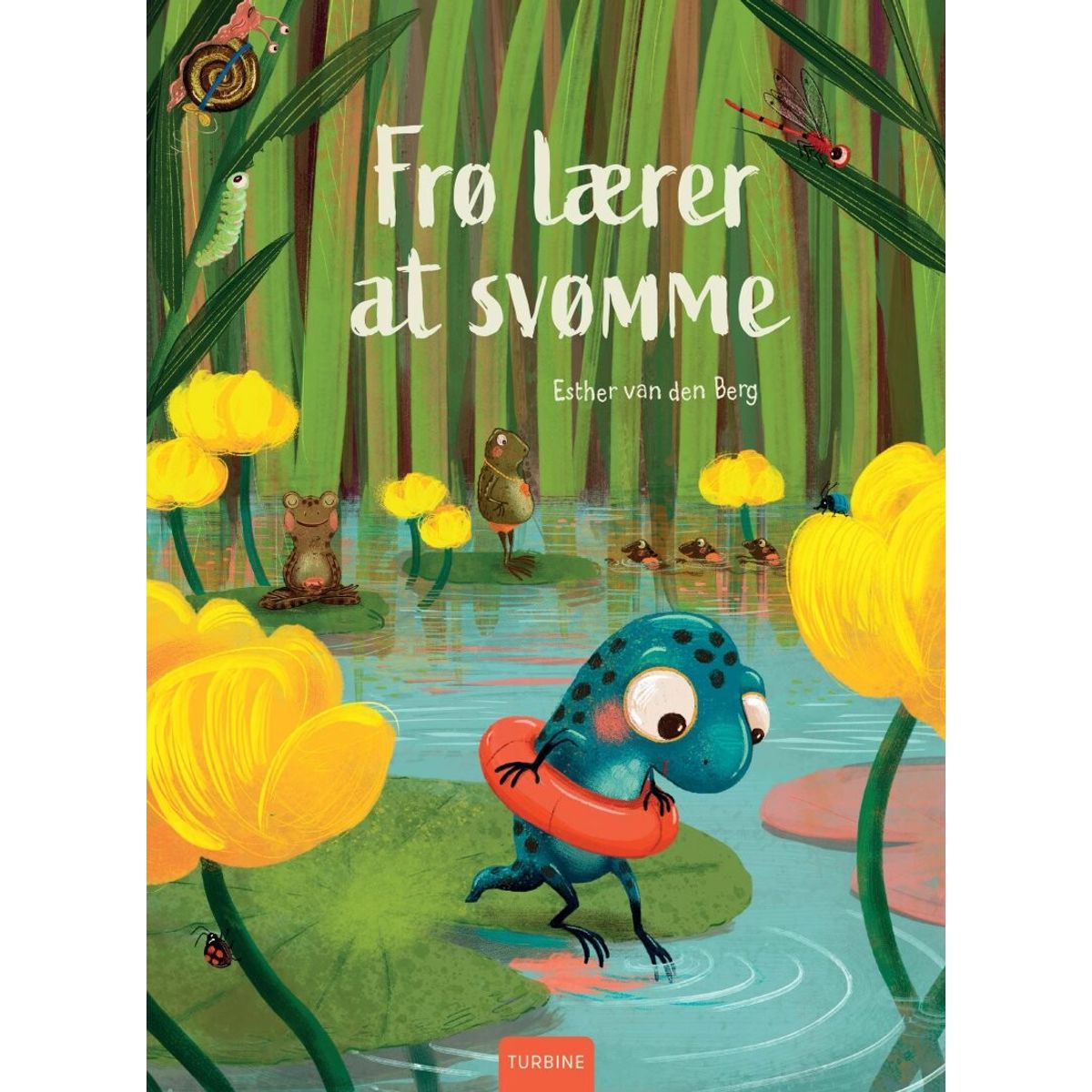 Frø Lærer At Svømme - Esther Van Den Berg - Bog