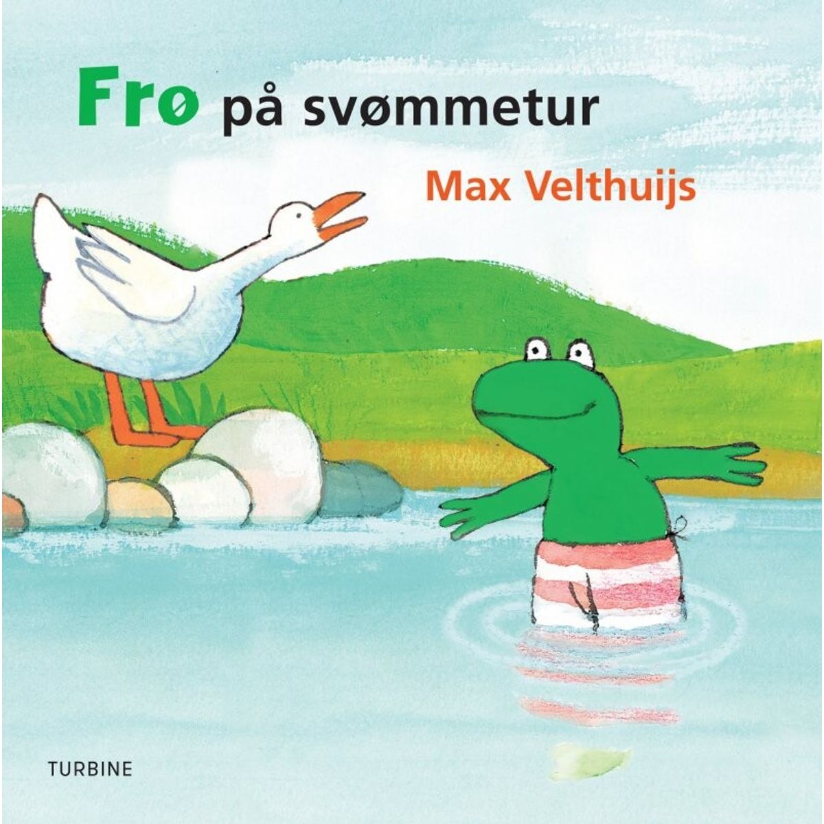 Frø På Svømmetur - Max Velthuijs - Bog