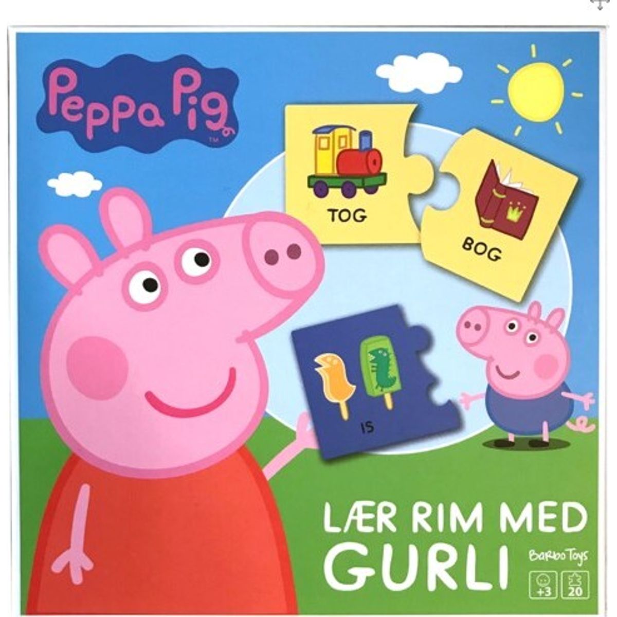 Gurli Gris Spil - Lær Rim