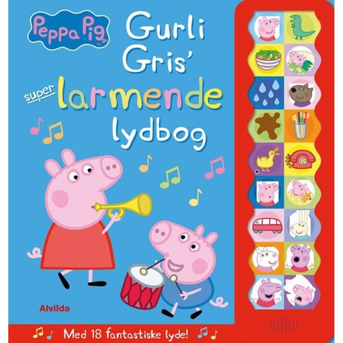 Gurli Gris' Super-larmende Lydbog - Bog