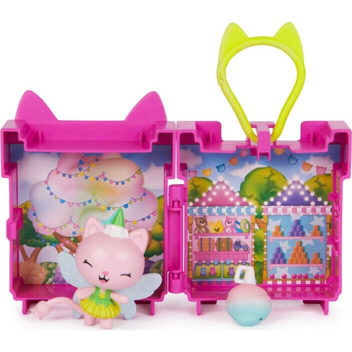 Gabby's Dollhouse - Mini Clip On Playset - Kitty Fairy