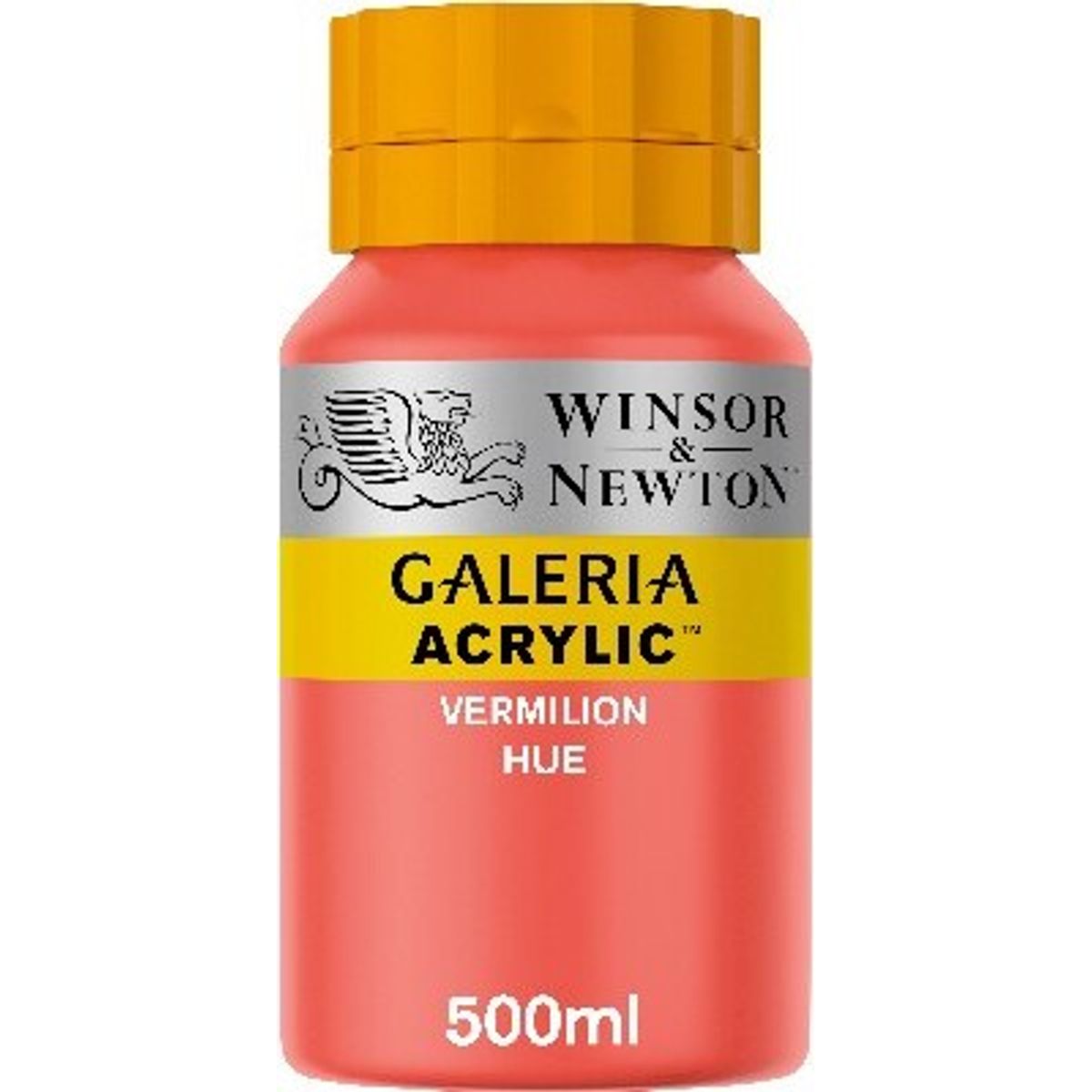 Winsor & Newton - Akrylmaling - Vermilion Hue 500 Ml