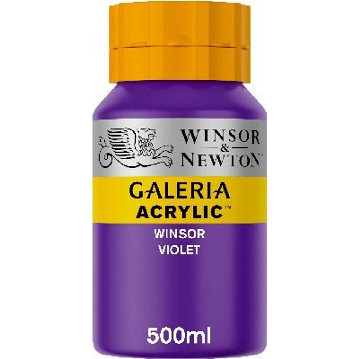 Winsor & Newton - Akrylmaling - Winsor Violet 500 Ml