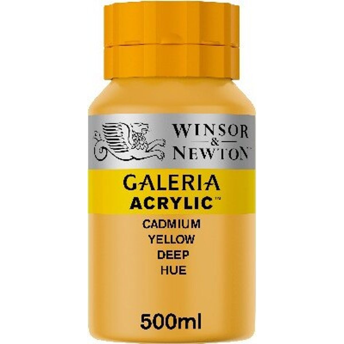 Winsor & Newton - Galeria Akrylmaling - Cadmium Yellow Deep 500 Ml